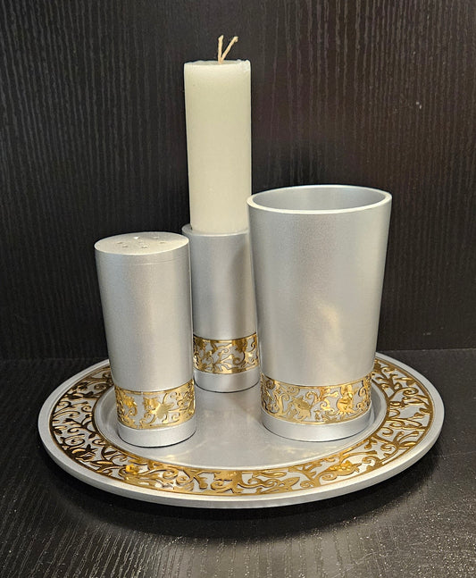 Havdalah Set with Pomegranate Design