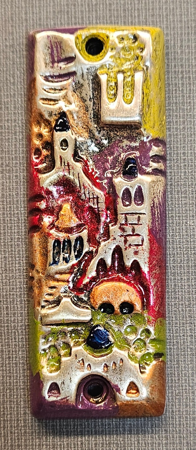 Mezuzah – Medium Sized with Jerusalem Scene