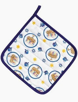 Pot Holder – Hanukkah Design