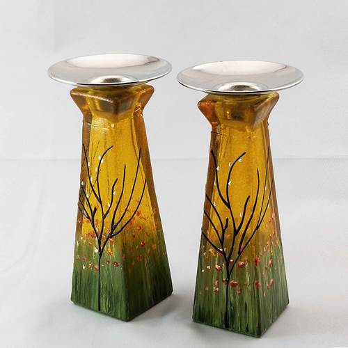 Candle Sticks - Pyramid Shape