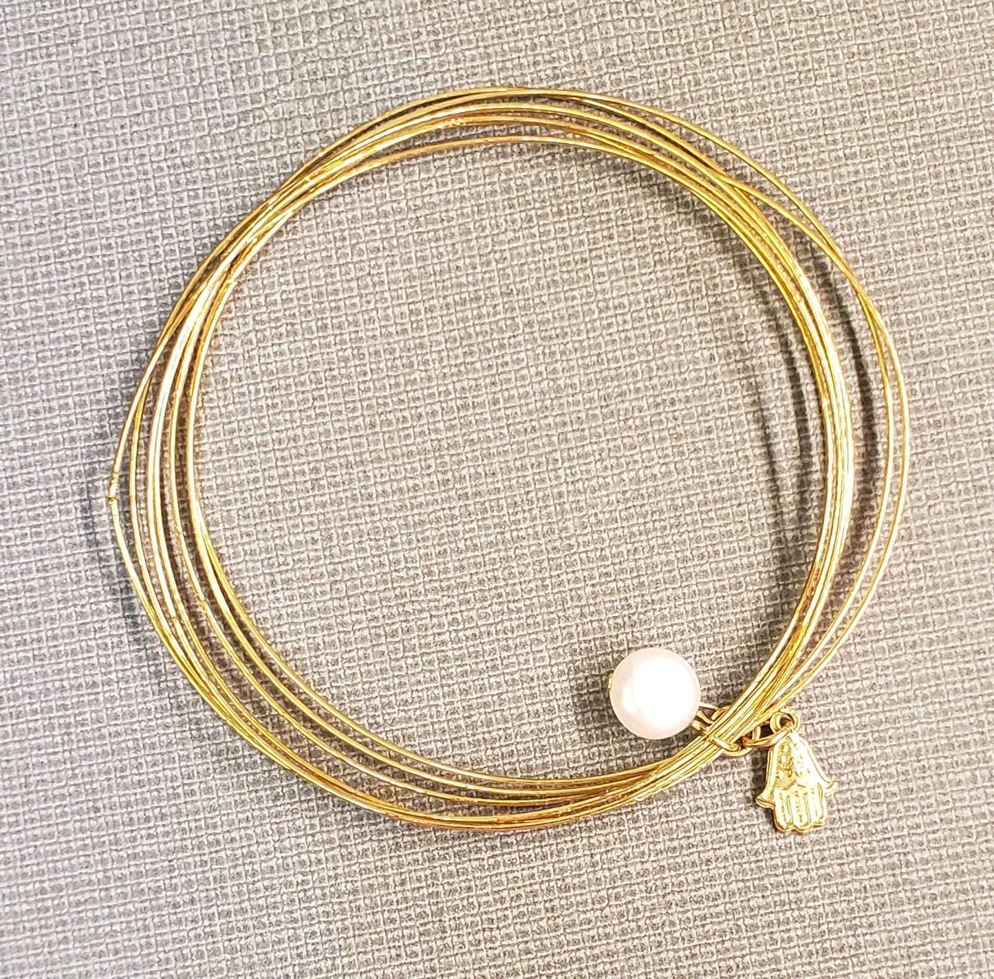 Bracelet – Bangle with Pearl