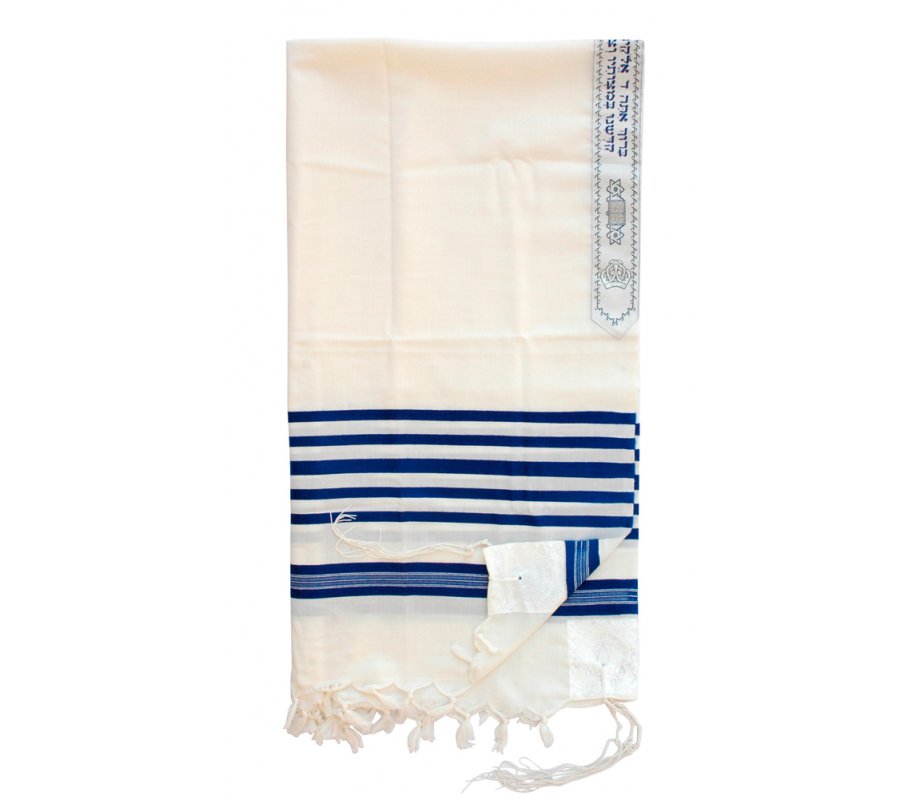 Tallit – Traditional Blue & White