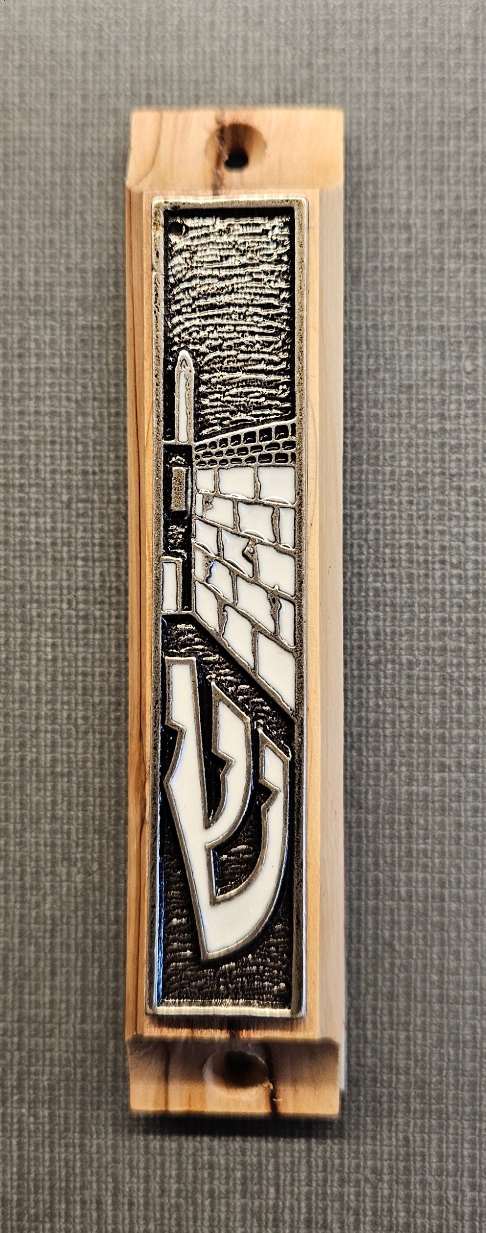 Mezuzah – Traditional Olive Wood