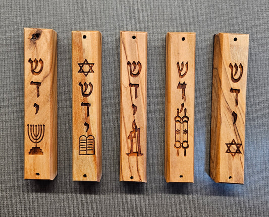 Mezuzah – Small Wood