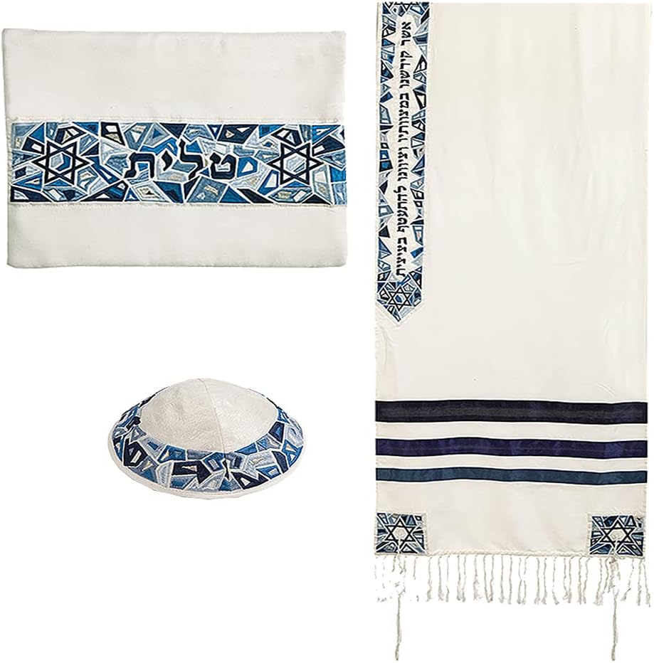 Tallit Set – Mosaic Star of David