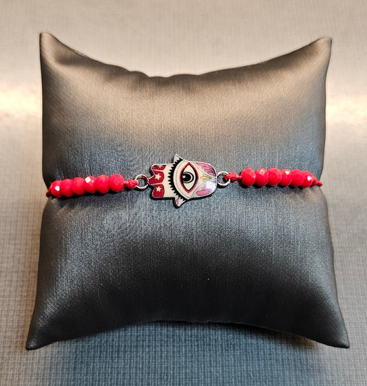 Bracelet with Colorful Hamsa
