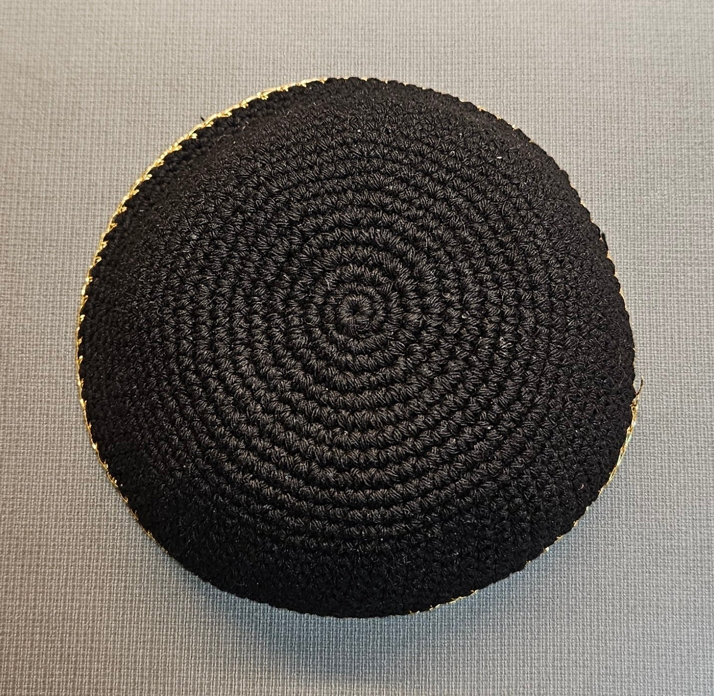 Kippah with Gold or Silver Border
