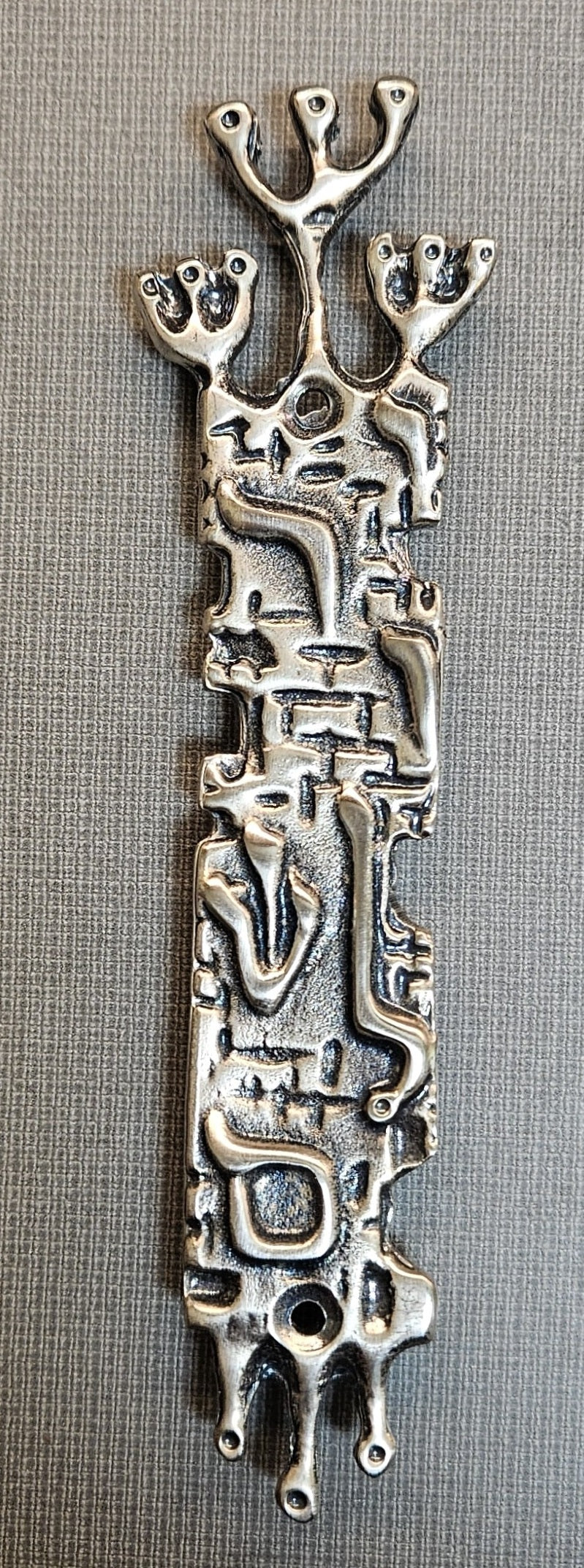 Mezuzah with Kotel Wall Design