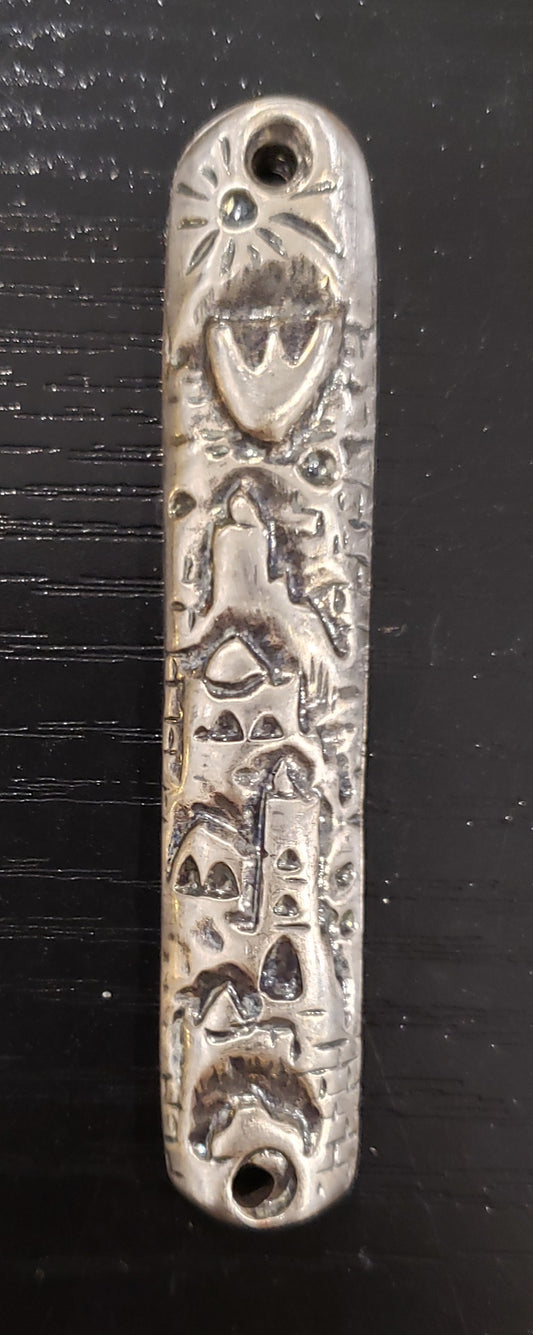 Mezuzah – Small Jerusalem Scene