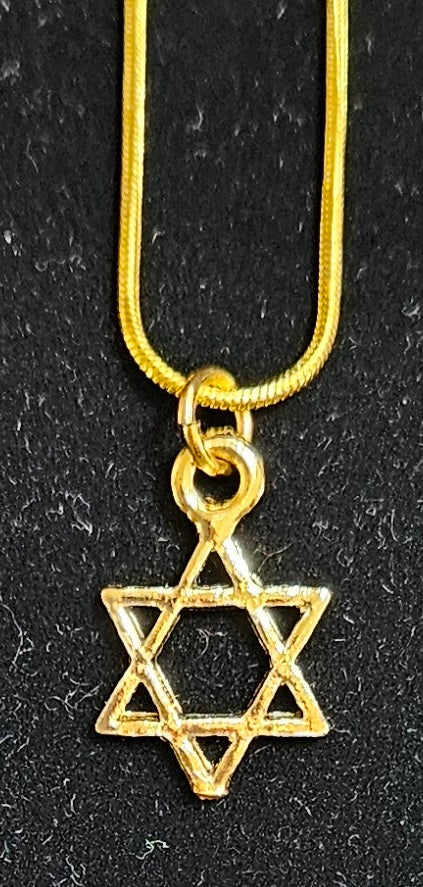 Necklace with Small Gold Star