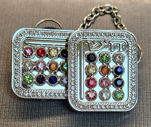 Tallit Clips – 12 Tribes Design
