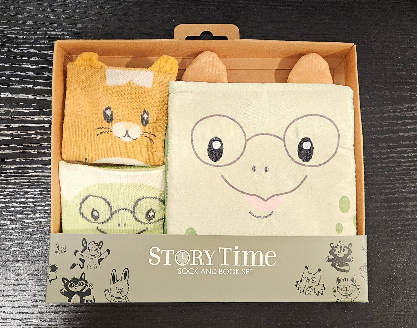 Story Time Sock and Book Set