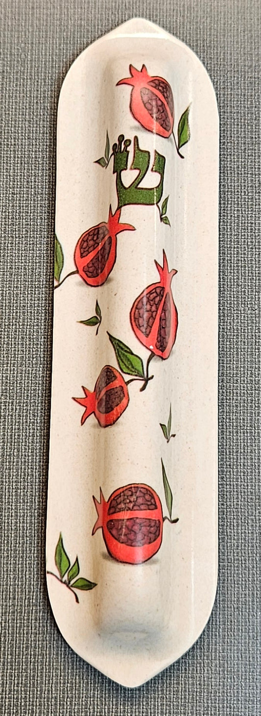 Mezuzah with Pomegranates