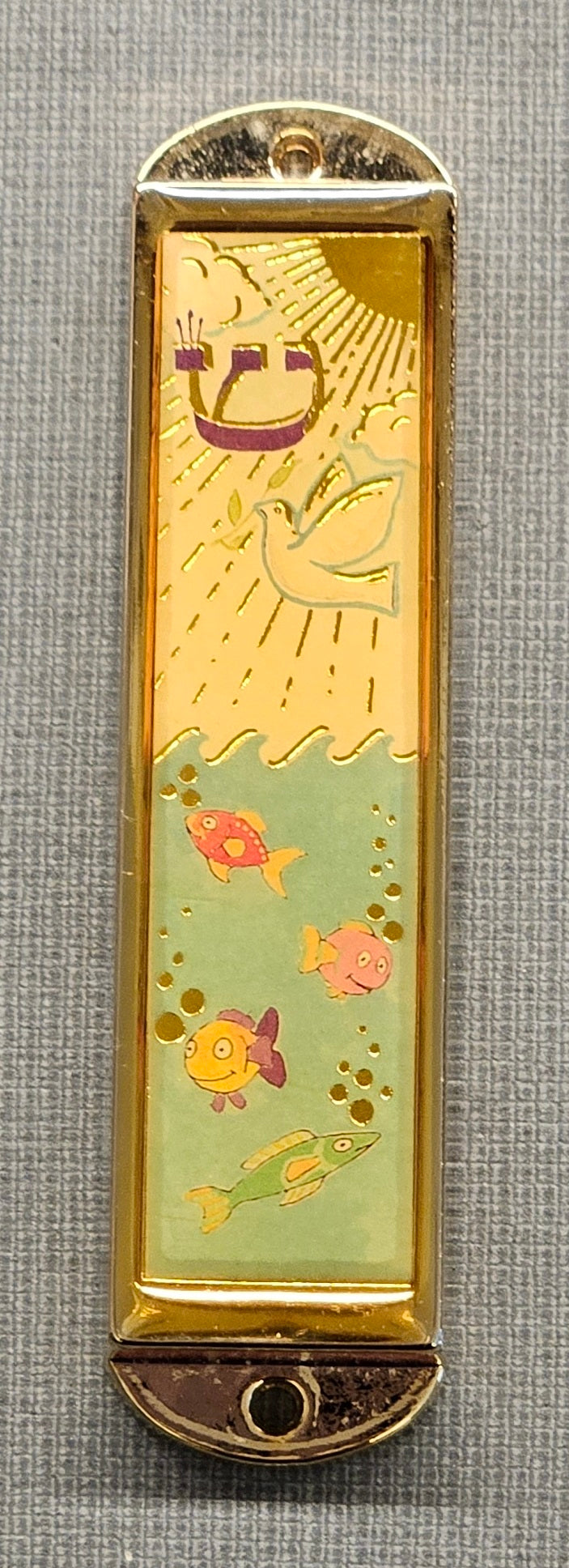 Mezuzah with Sea and Sun