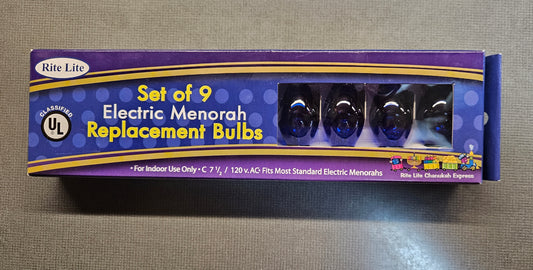 Hanukkah Menorah Replacement Bulbs