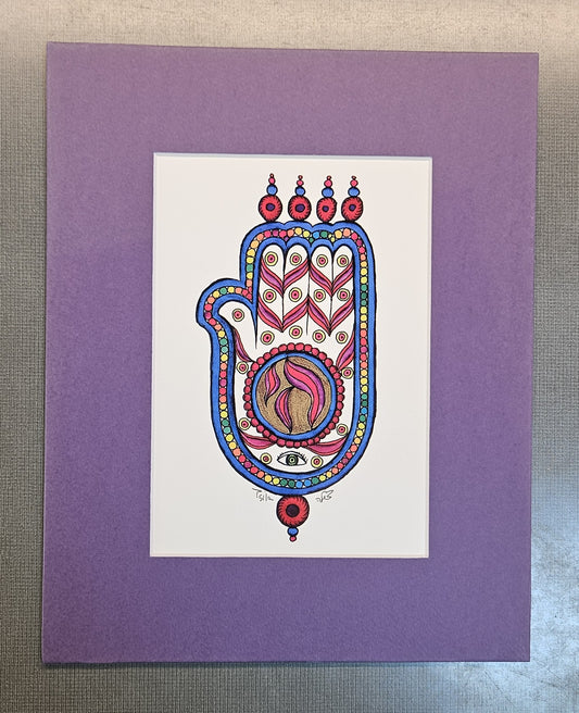 Artwork – Hamsa Amulet