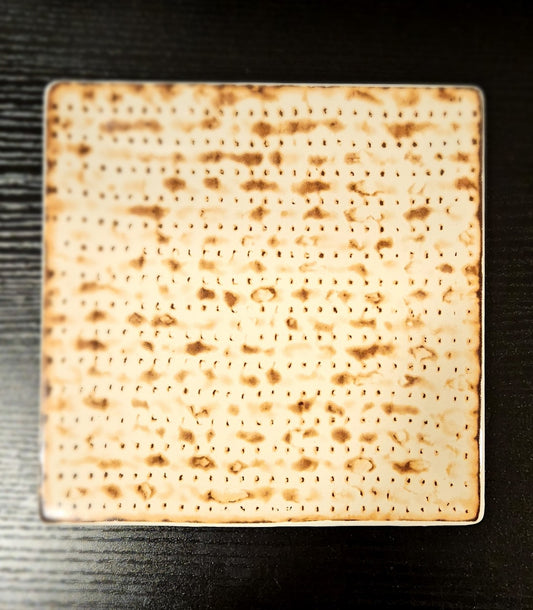 Passover Plate – Matzah Design