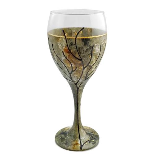 Kiddush Cup with Tree of Life Design