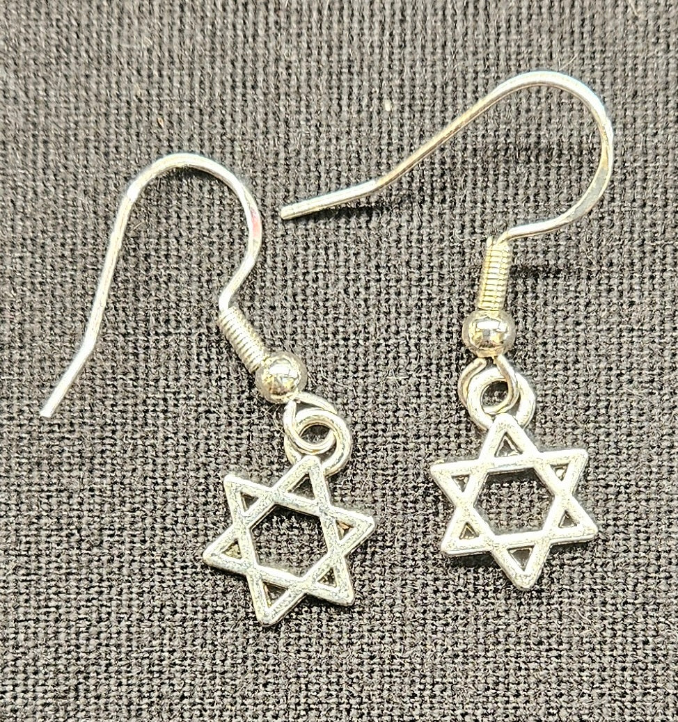 Earrings with Small Star