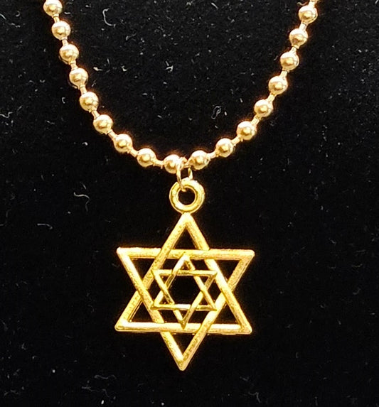 Necklace with Double Star