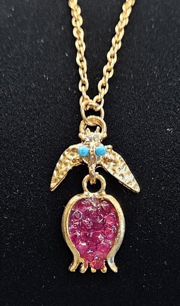 Necklace with Pomegranate Pendant