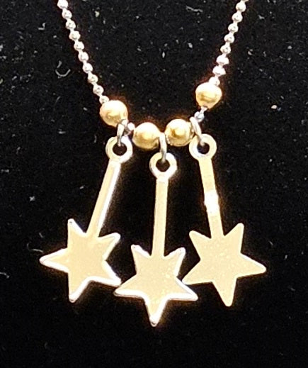 Necklace with Shooting Stars