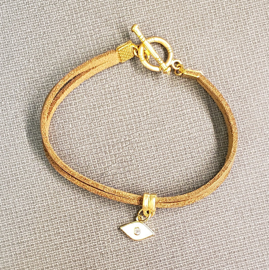 Bracelet – Leather with Eye