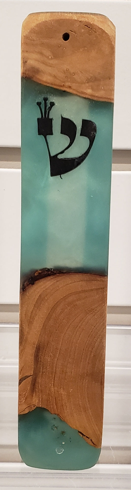 Mezuzah – Wood and Resin