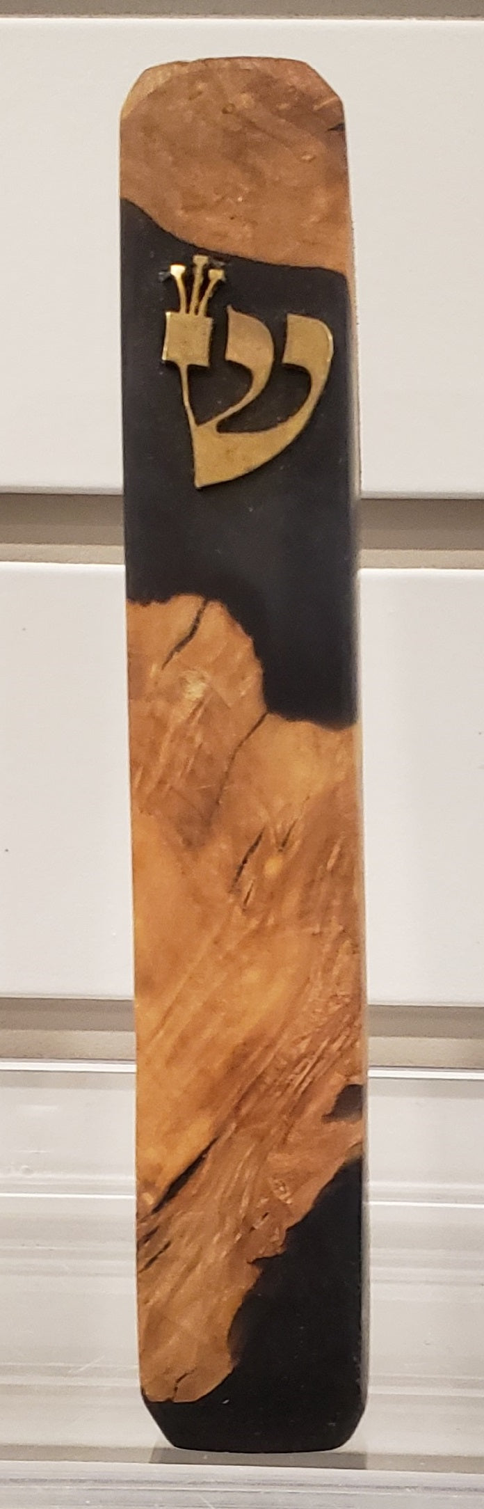 Mezuzah – Wood and Resin