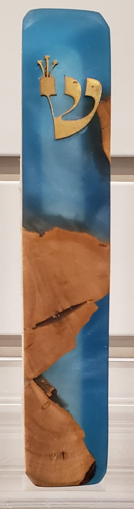 Mezuzah – Wood and Resin