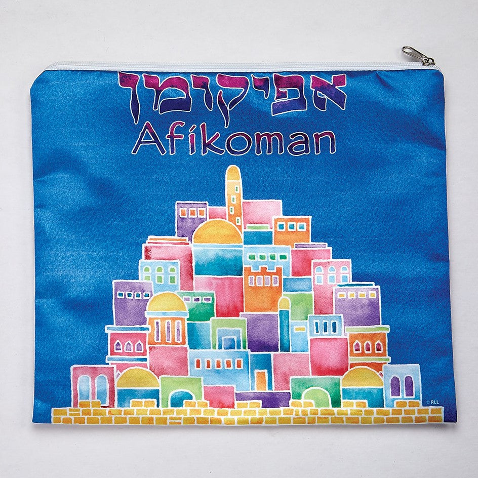 Passover Afikoman Bag - Jerusalem Scene