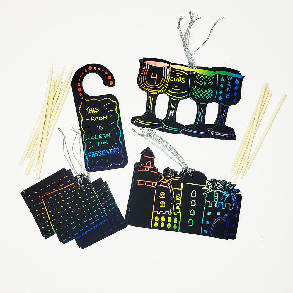 Passover Scratch Art Kit