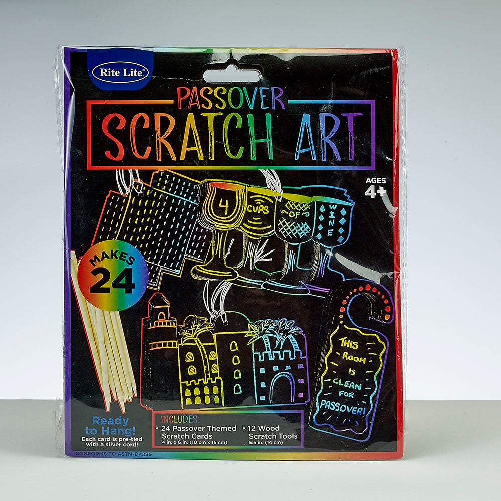 Passover Scratch Art Kit