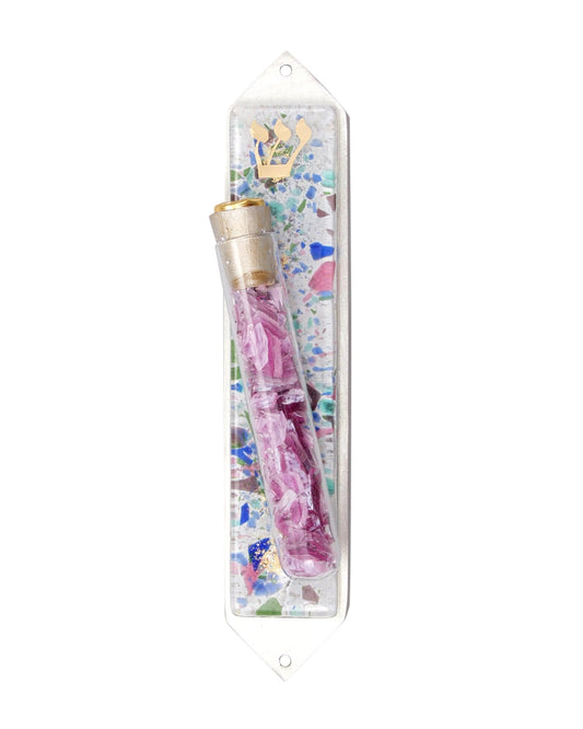 Mezuzah – Fiesta for Crushed Wedding Glass