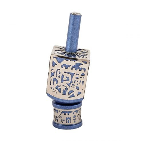 Dreidel - Small with Jerusalem Design