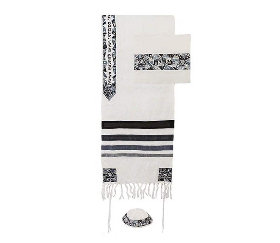 Tallit Set – Mosaic Star of David