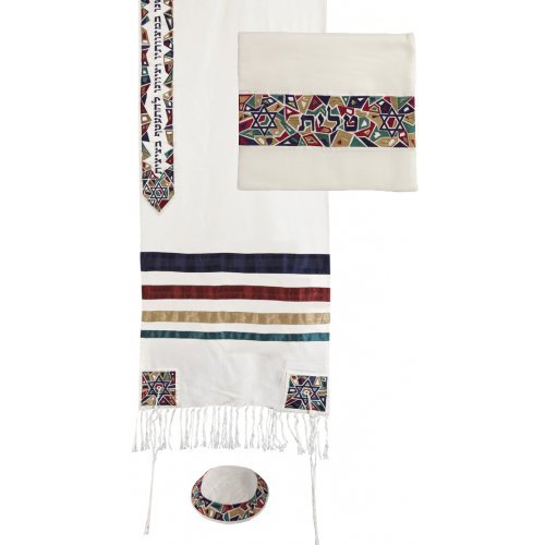 Tallit Set – Mosaic Star of David