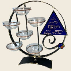 Passover Seder Set - Hanging Bowl Design