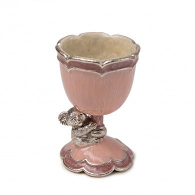 Kiddush Cup – Pink with Koala - Child Size